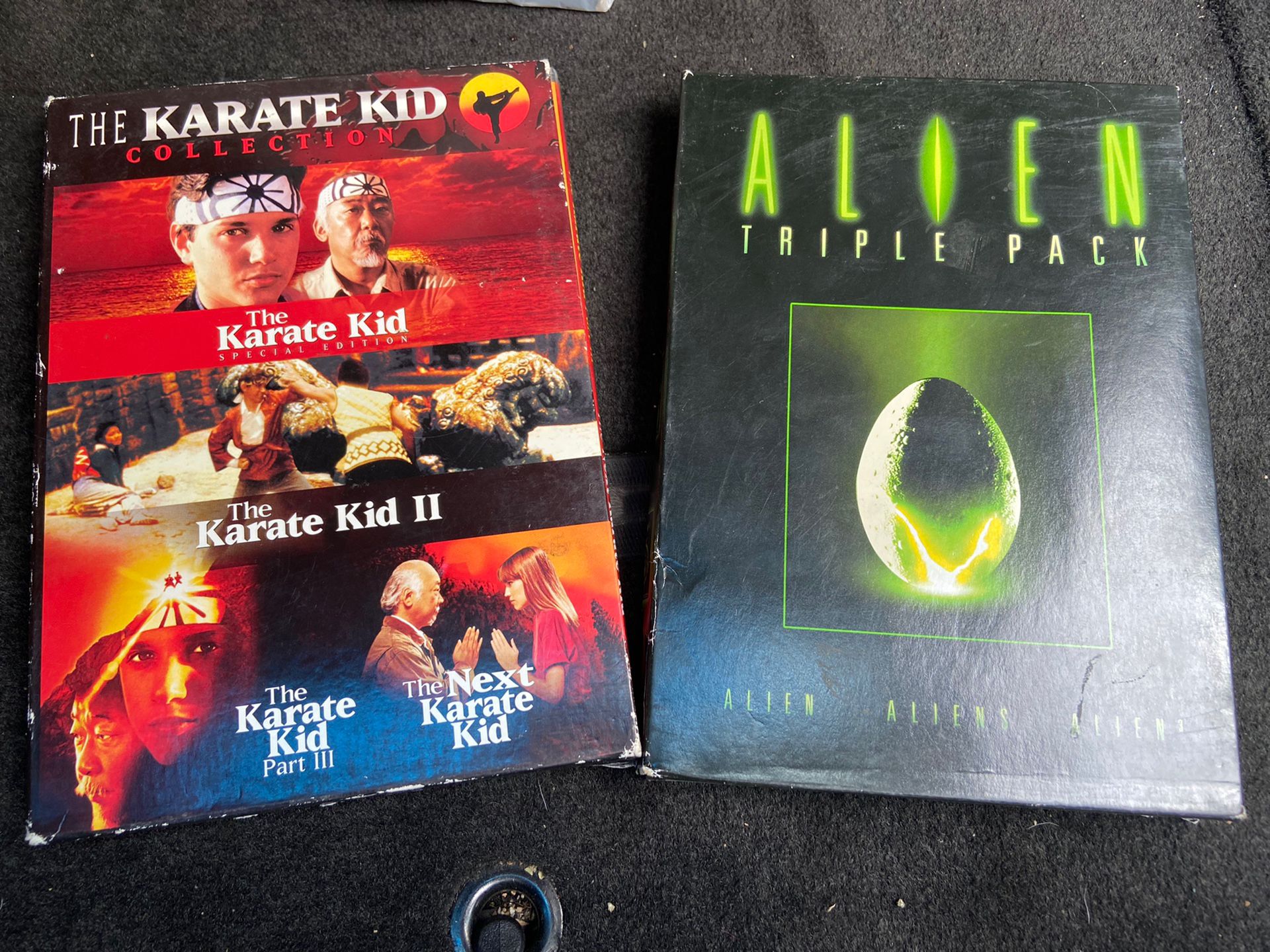Alien (DVD Triple Pack) and The Karate Kid (DVD collection)