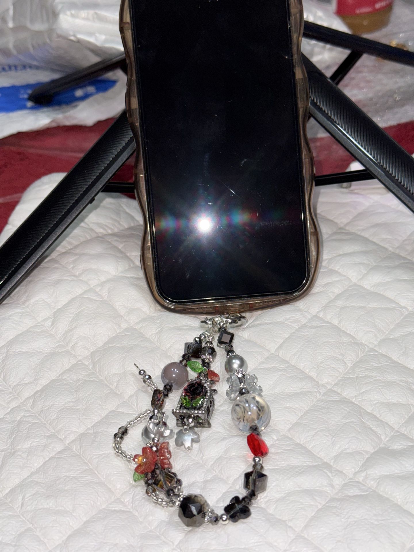 Fashion purse or cellphone charm