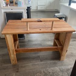 Hand Made wooden Desk 