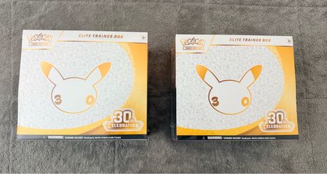 Pokémon 30th Celebration Elite Trainer Box (x2)