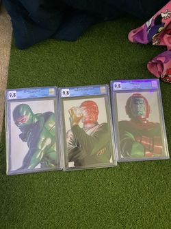 CGC 9.8 Marvel Comics Lot of 3 and 200 plus comic books