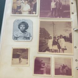 BIG VINTAGE  PHOTO FAMILY ALBUM