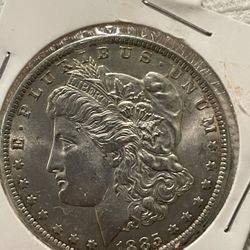 1885 O Silver Morgan Dollar 