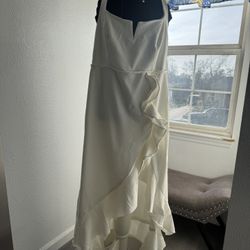 White Dress/ Wedding/ Prom Dress 