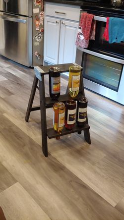 Mini Ladder Wine Rack