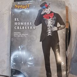 Day Of The Dead Costumes... Childs Light Up Stick Figure Costumes 