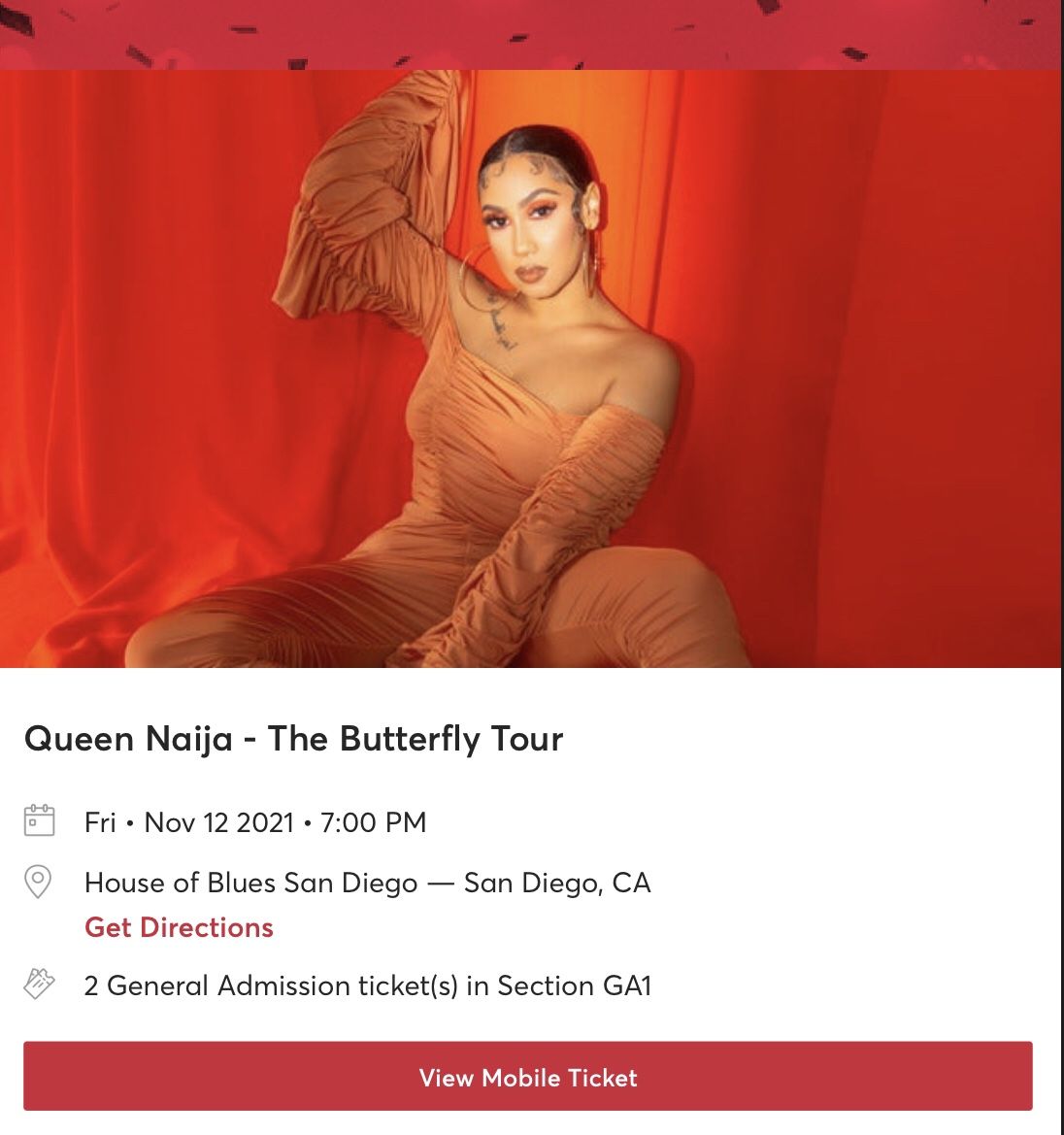 Queen Naija And Tink Tickets 