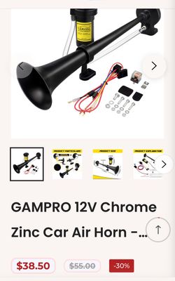 Car air horn