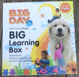 Big Day - Big Learning Box - For PreK