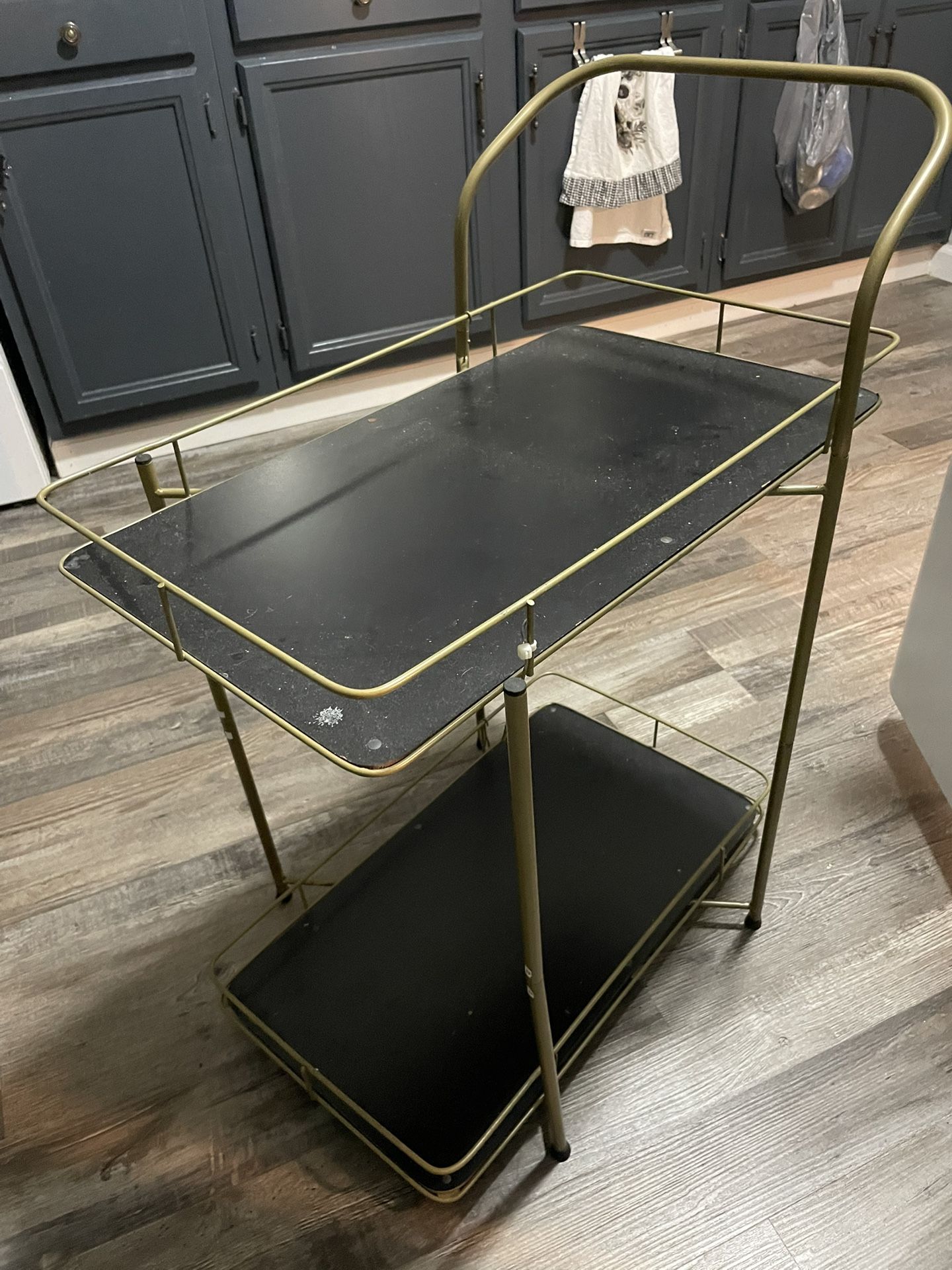 Black With Gold Trim