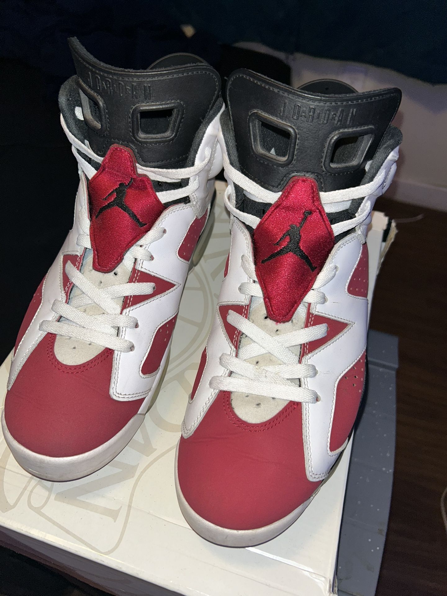 Jordan 6 Carmines