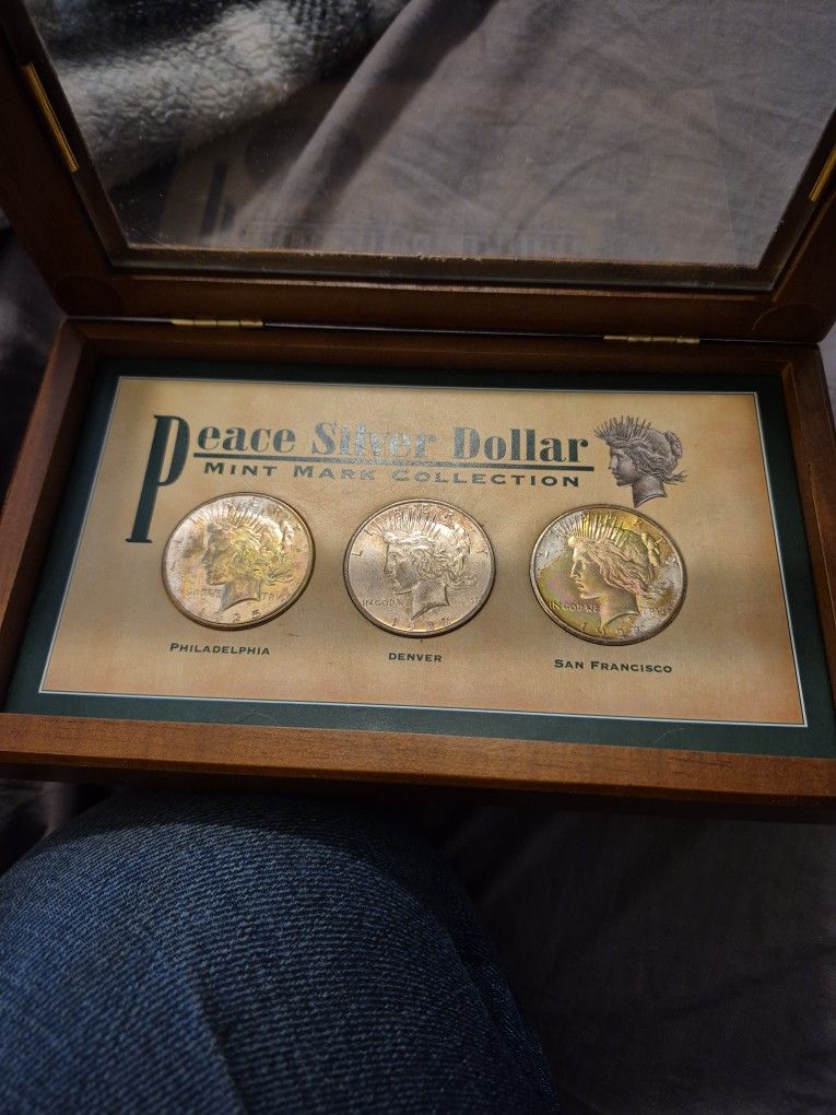 Peace Silver Dollar,mint Mark Collection