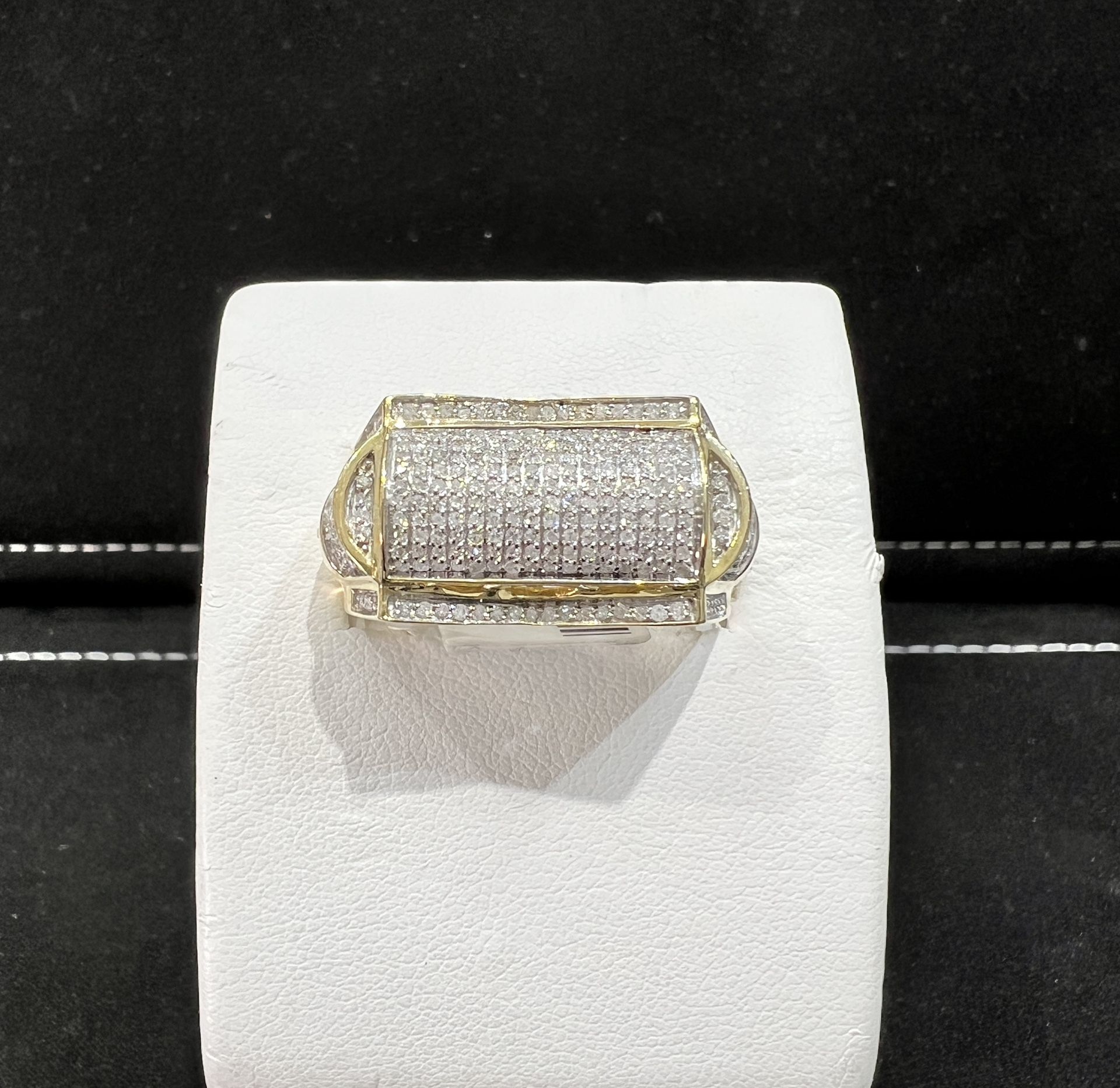 ✨Stunning Mens 3/4ct Natural Diamond Ring!✨