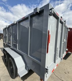 New Hydraulic Dump Trailer with Accessories 