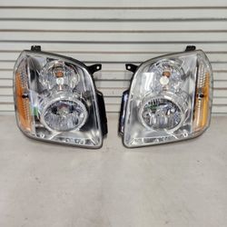 2017 To 2014 GMC Yukon Denali Headlights 