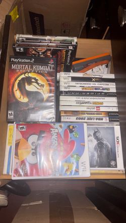 will games and playstation 2 and 3ds games 10$ a game