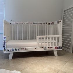 Baby crib and matress- free