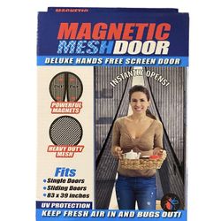 Magnetic Mesh Door