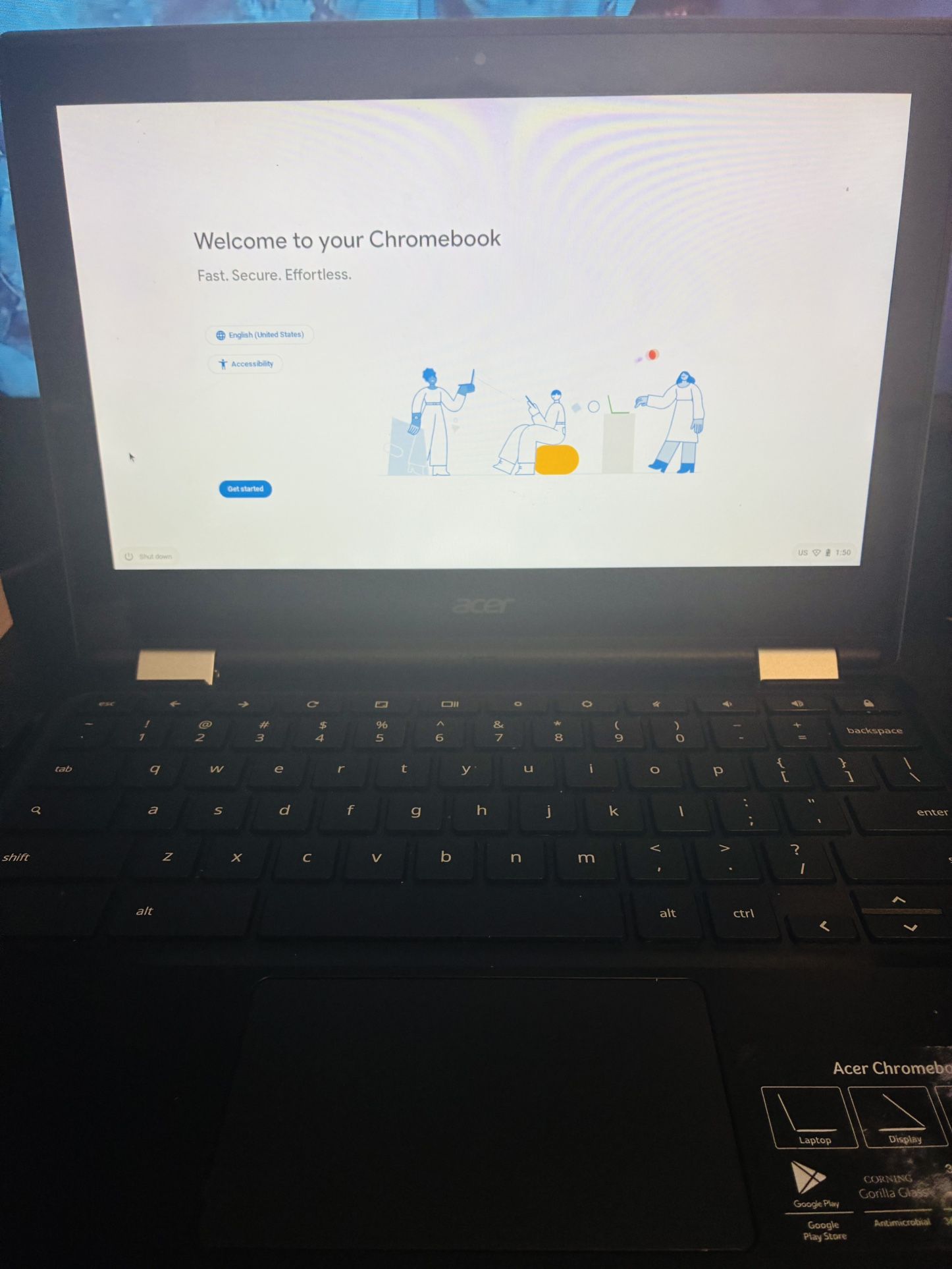 Acer Touchscreen Chromebook
