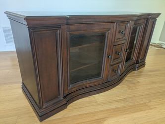Wood TV Stand and cabinet