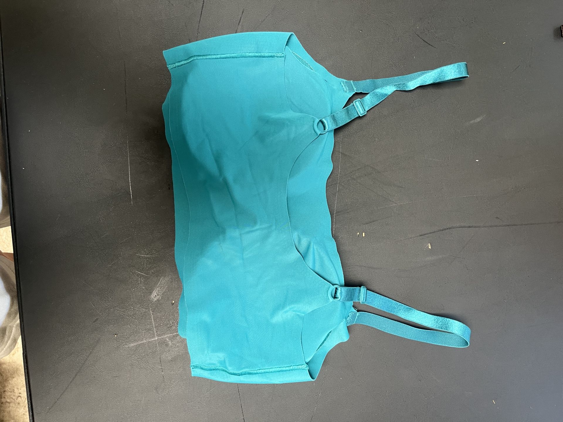 True & Co. True Body Adjustable Strap Bra - Teal