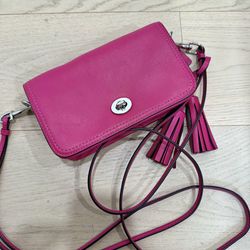 Coach cross body purse