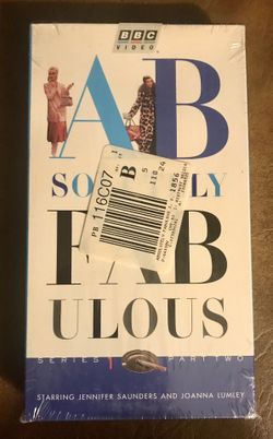 Absolutely Fabulous VHS 1995 Series 1 Part 2 Sealed