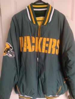 Packers Men's Bomber Jacket Reversible
