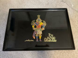 Couroc MCM Hopi Kachina Serving Tray Rare 