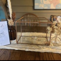 Glass Card Box