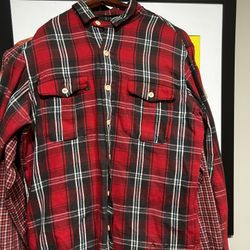 Ralph Lauren Polo Sport Plaid Shirt ( Size Medium)