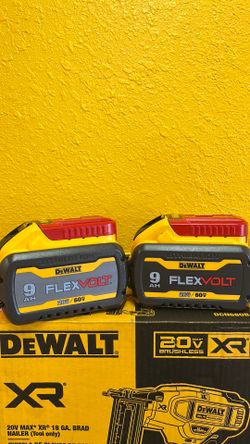 Battery Dewalt 9ah flexvolt