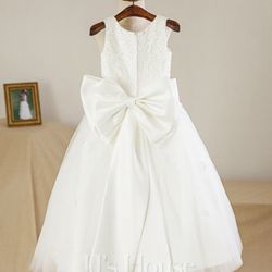Flower Girl Dress White