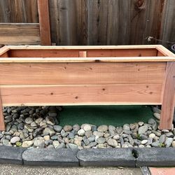 Redwood Planter Box 