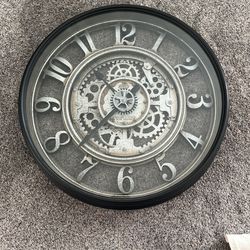 Gears Wall Clock