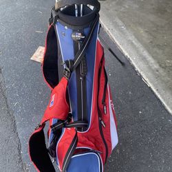 Golf Bag And Clubs