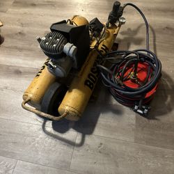 Bostich Barrel Compressor Works Great Has Everything You Need Including Reel And Hose $200 Honda Motor