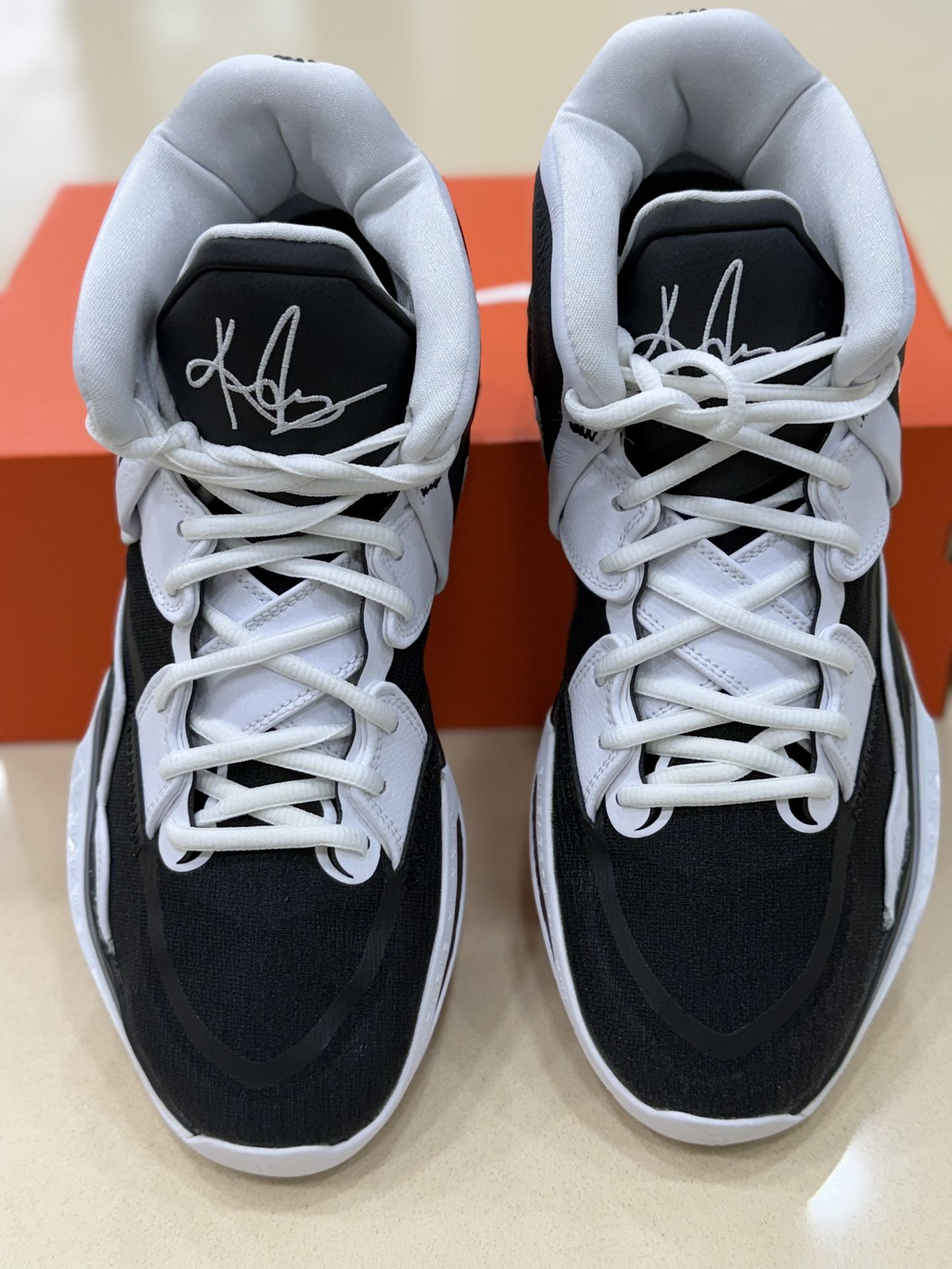 Nike Shoes Black White Black Kyrie Infinity TB Basketball Sneakers Men's Size 12