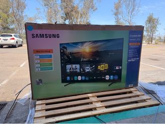 85 “ Samsung smart 4K UHD HDR CRYSTAL TV