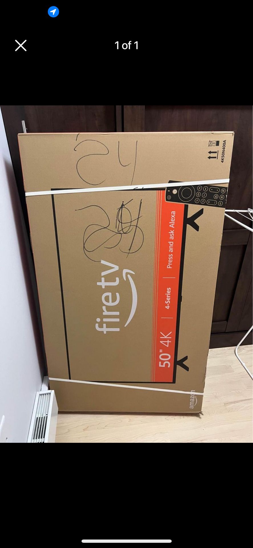 50” 4K Smart TV, New In Box 