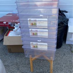 Fridge and pantry bins