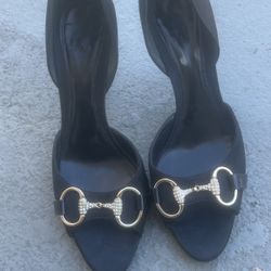 Gucci Black Heels Size 8 1/2