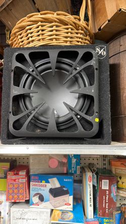 JL Audio 10” Sub In A Sound Ordinance Enclosure