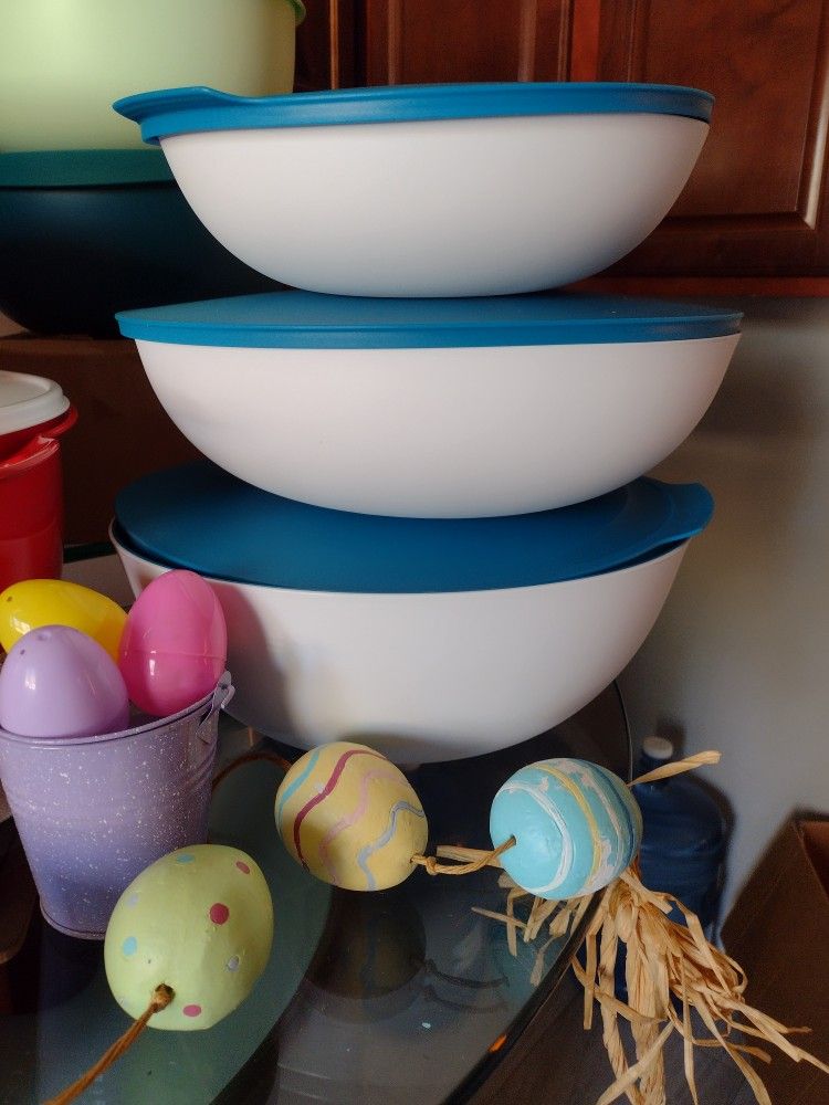 Tupperware Vintage Collection Canister And Mixing Bowls for Sale in  Glendale, AZ - OfferUp