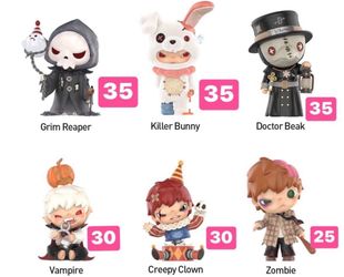 Pop Mart - Hirono Monsters's Carnival - Price in pic