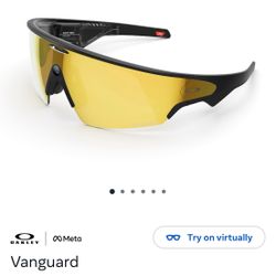 Oakley Meta Vanguard Performance Al Glasses - Black & Prizm ™ 24K