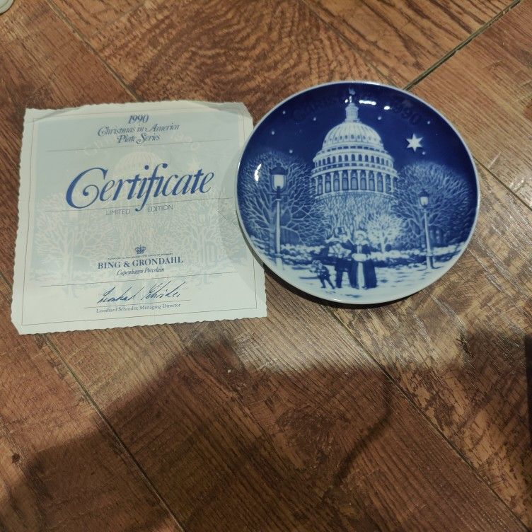 Bing & grondahl Christmas in America – Christmas Eve at the Capitol