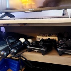 Ps4 With VR And Games