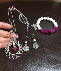 Beautiful handmade jewelry set!