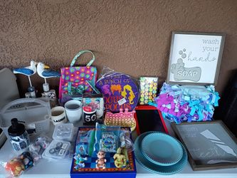 $1 ea item plates $1 for all